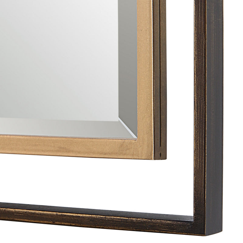 Uttermost 09776 Mirror, Rustic Bronze