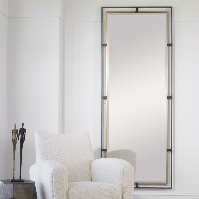 Uttermost 09776 Mirror, Rustic Bronze