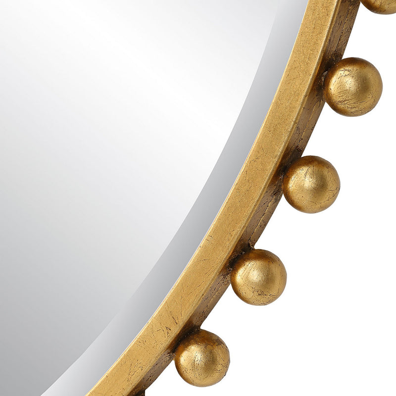 Uttermost 09777 Mirror, Gold Leaf