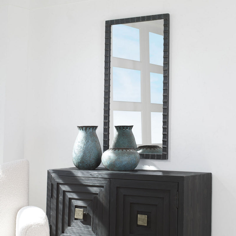 Uttermost 09780 Mirror, Matte Black