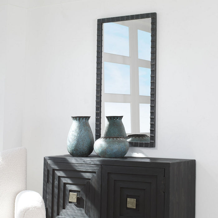 Uttermost 09780 Mirror, Matte Black