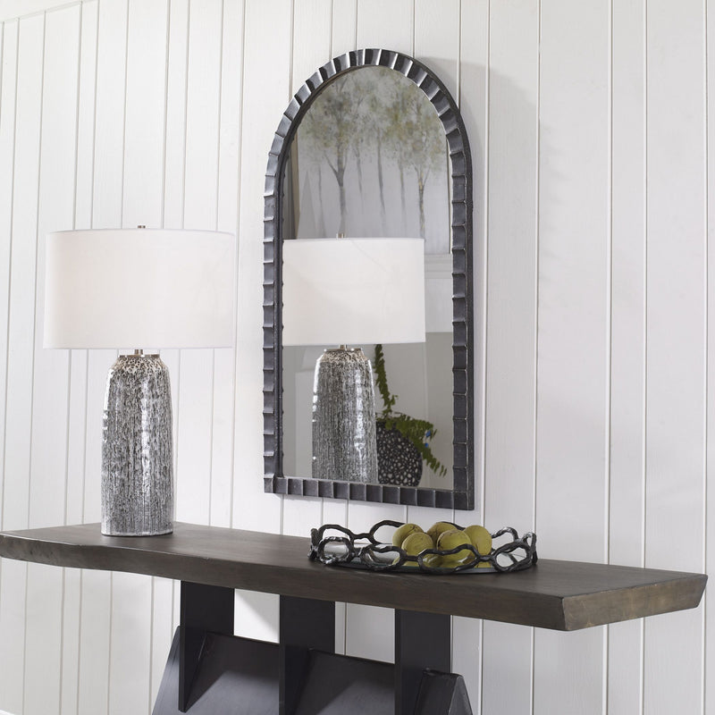 Uttermost 09784 Mirror, Matte Black