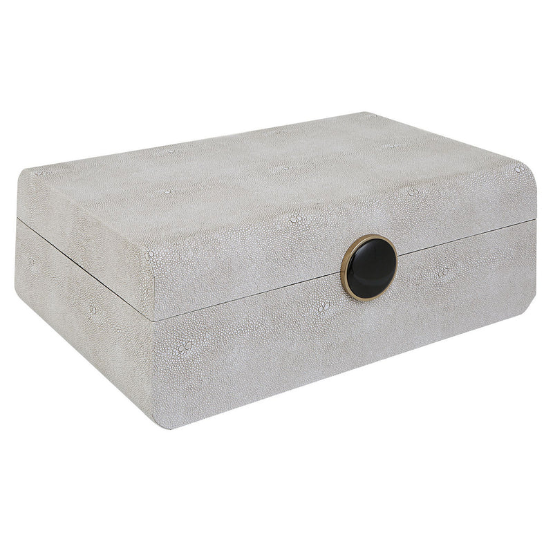 Uttermost 17995 Box, Brushed Antique Brass