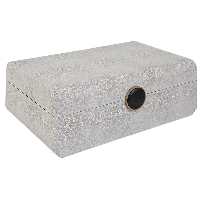 Uttermost 17995 Box, Brushed Antique Brass