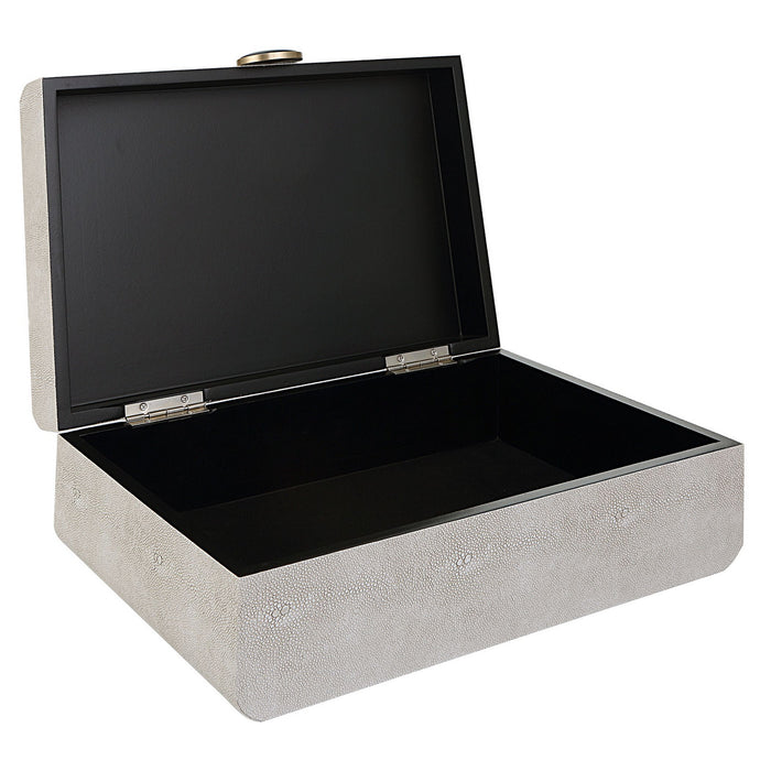 Uttermost 17995 Box, Brushed Antique Brass
