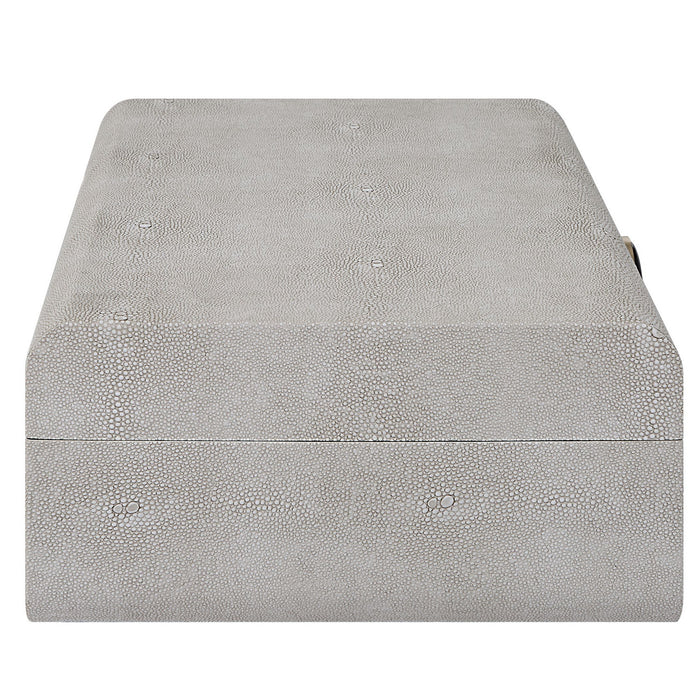 Uttermost 17995 Box, Brushed Antique Brass
