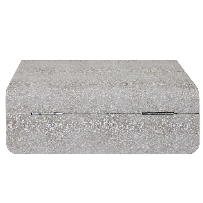 Uttermost 17995 Box, Brushed Antique Brass