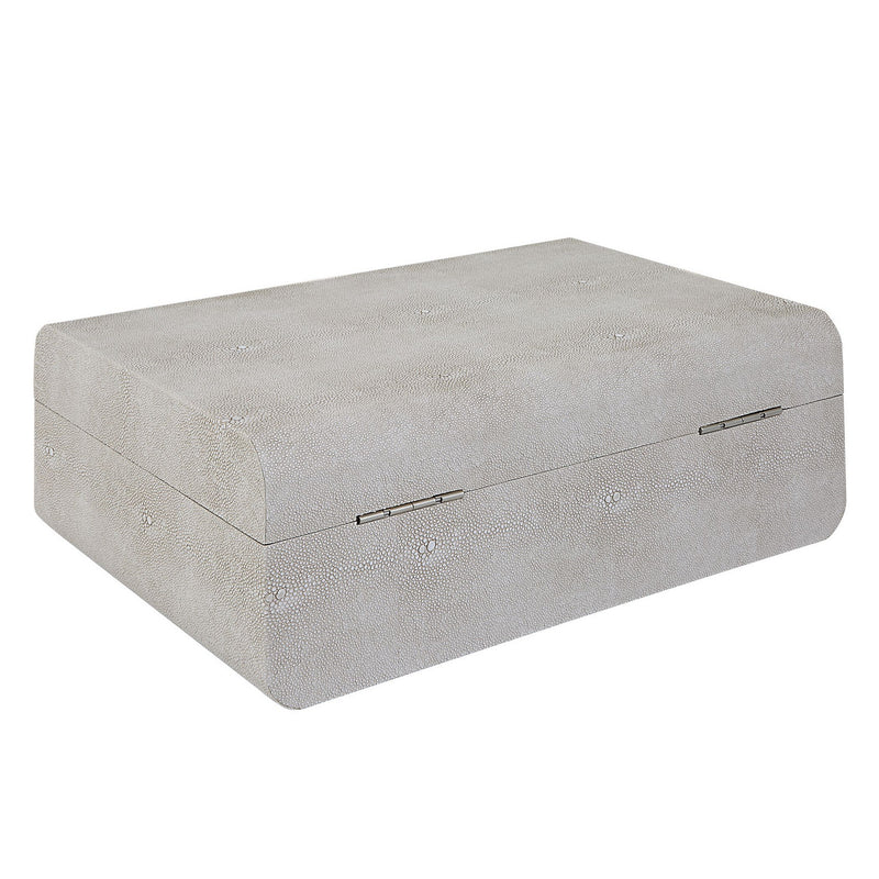 Uttermost 17995 Box, Brushed Antique Brass