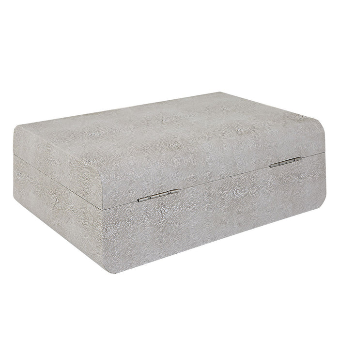 Uttermost 17995 Box, Brushed Antique Brass