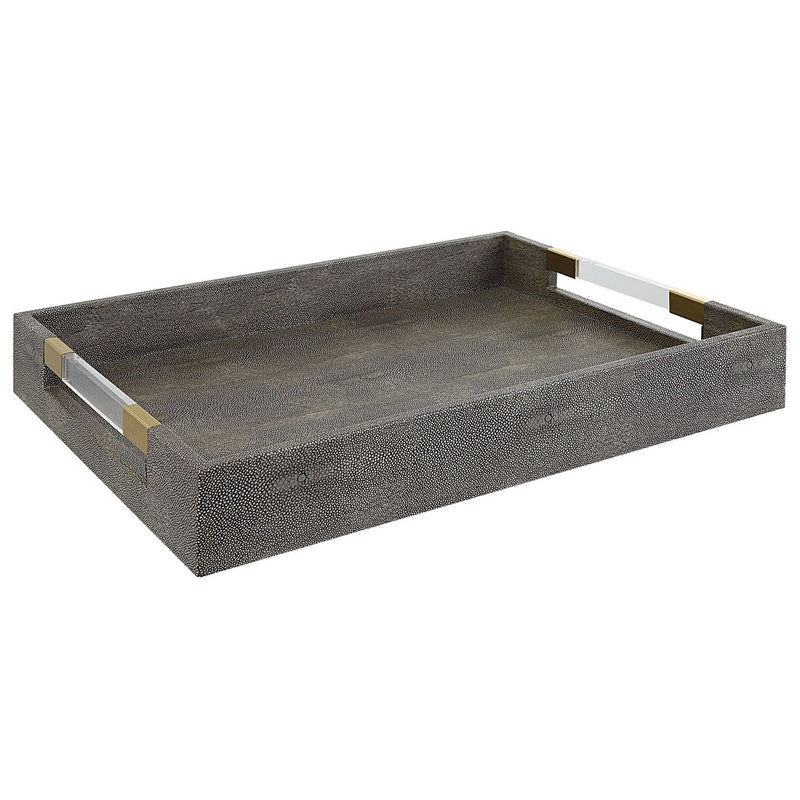 Uttermost 17996 Tray, Gray