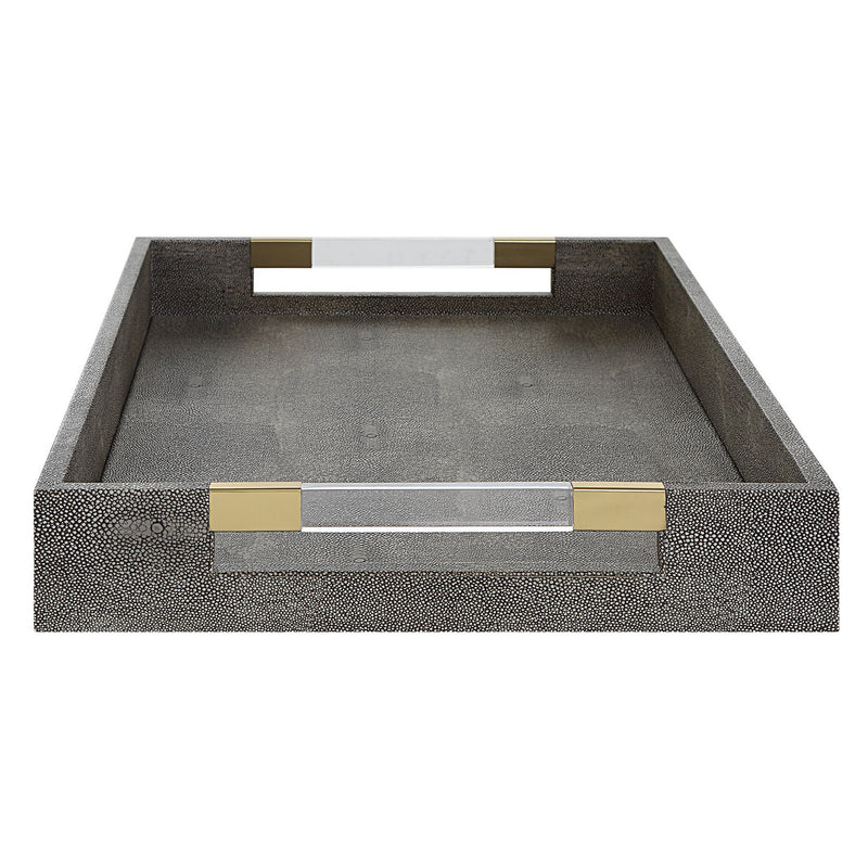 Uttermost 17996 Tray, Gray