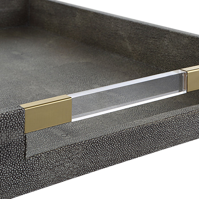 Uttermost 17996 Tray, Gray