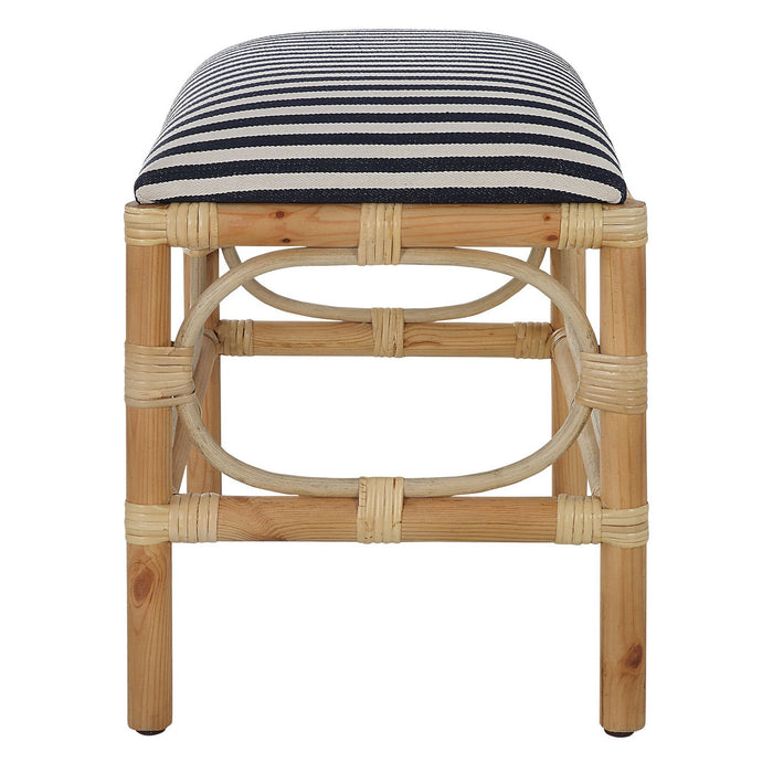Uttermost 23666 Bench, Solid Wood
