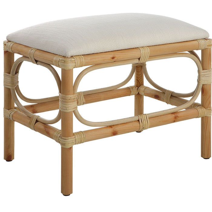 Uttermost 23668 Bench, Solid Wood