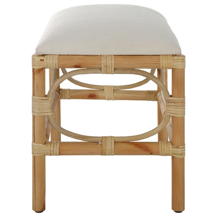 Uttermost 23668 Bench, Solid Wood