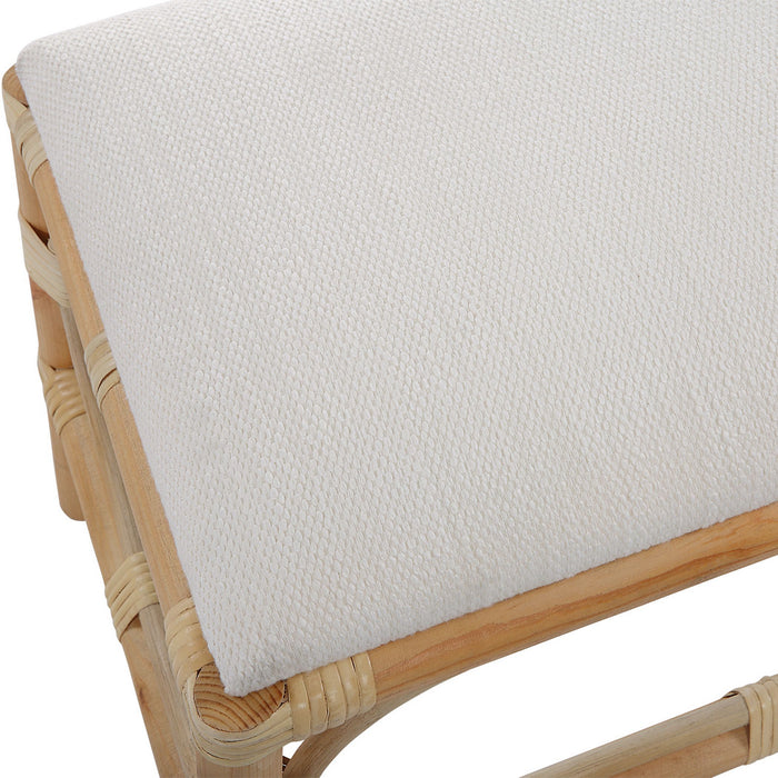 Uttermost 23668 Bench, Solid Wood
