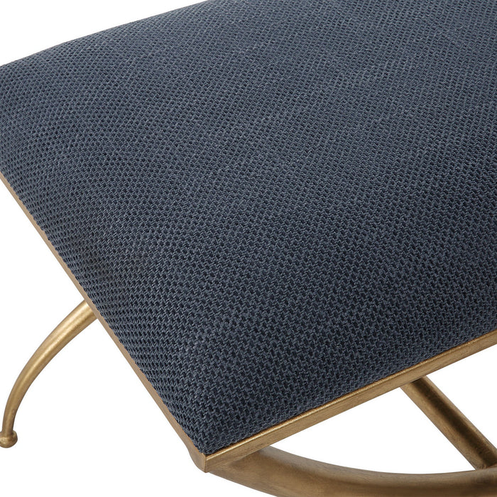 Uttermost 23678 Bench, Gold Leaf