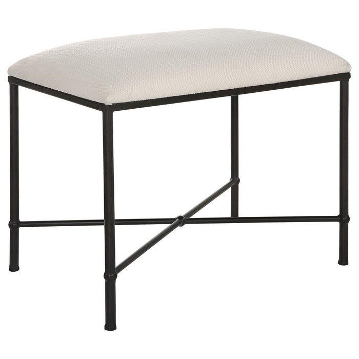 Uttermost 23680 Bench, Aged Black