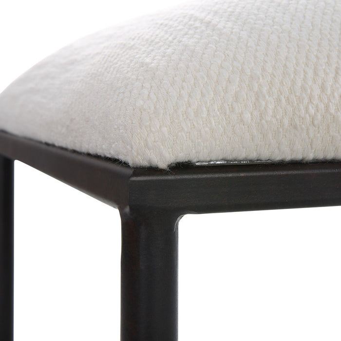 Uttermost 23680 Bench, Aged Black