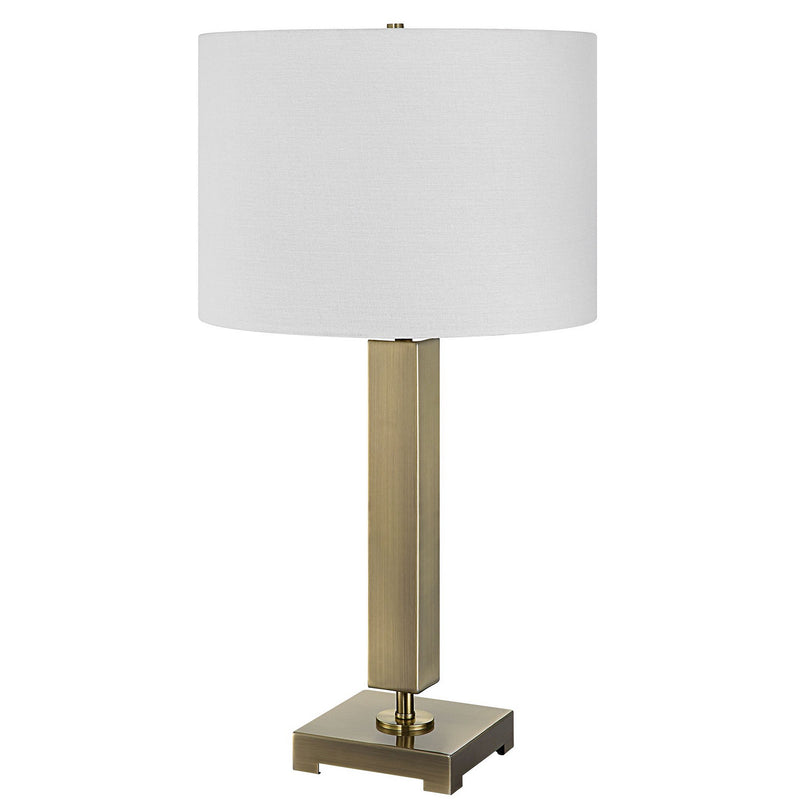 Uttermost 30014-1 One Light Table Lamp, Antique Brass