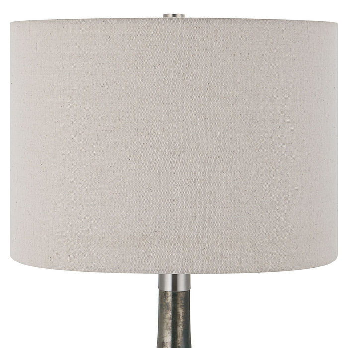 Uttermost 30039 One Light Table Lamp, Brushed Nickel