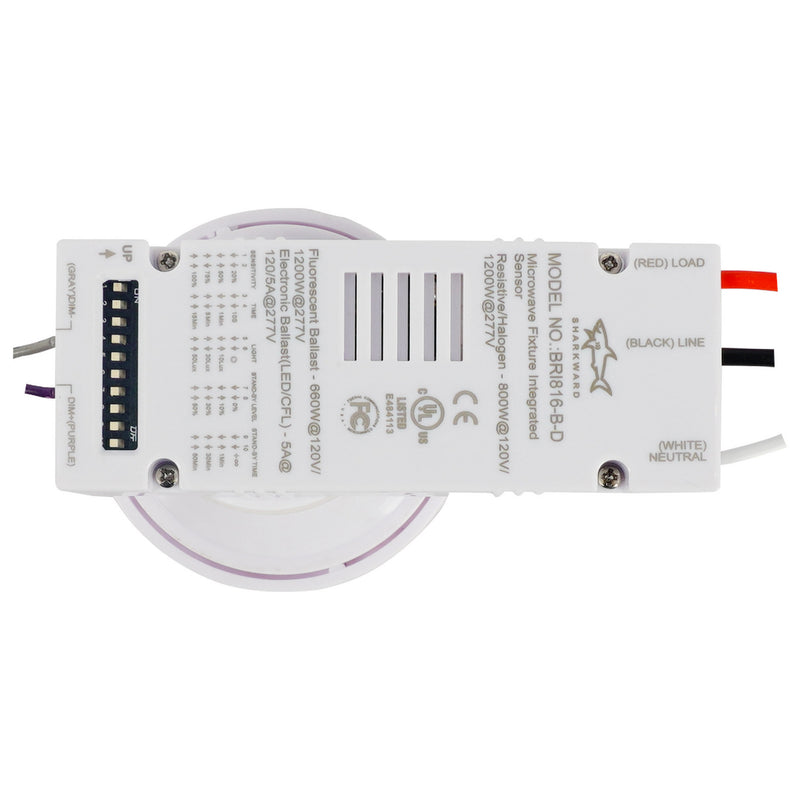 Nuvo Lighting 86-228 Area Light Microwave Sensor, White