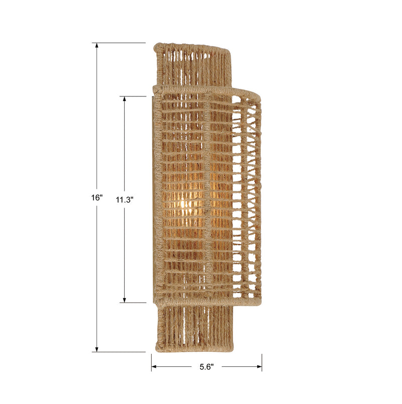 Crystorama JAY-A5002-BS Two Light Wall Sconce, Burnished Silver