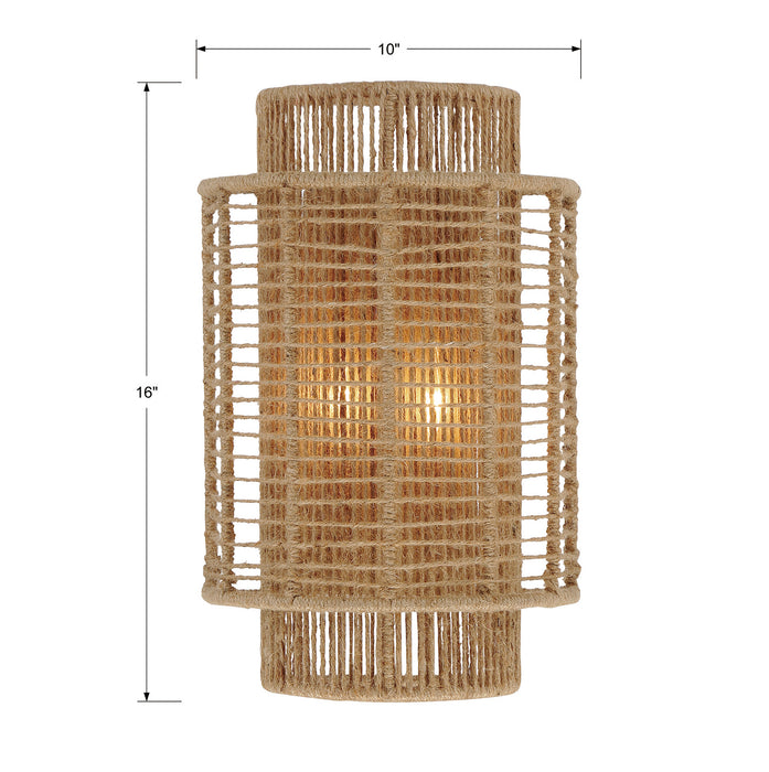 Crystorama JAY-A5002-BS Two Light Wall Sconce, Burnished Silver