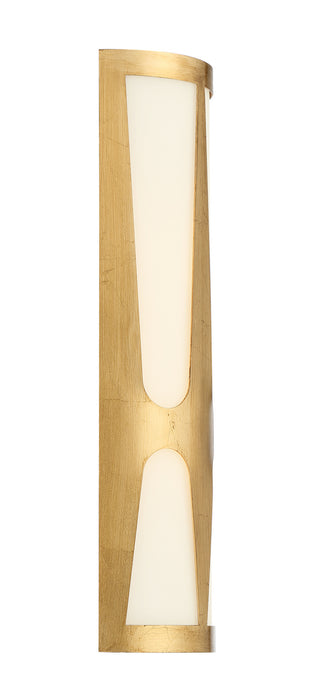 Crystorama ROY-802-GA Two Light Wall Sconce, Antique Gold