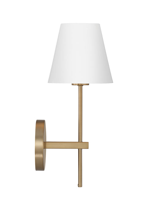 Crystorama XAV-B8321-VG One Light Wall Sconce, Vibrant Gold