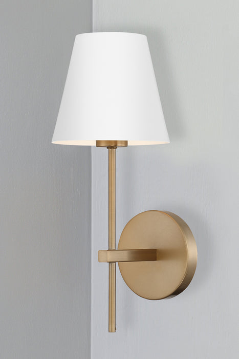 Crystorama XAV-B8321-VG One Light Wall Sconce, Vibrant Gold