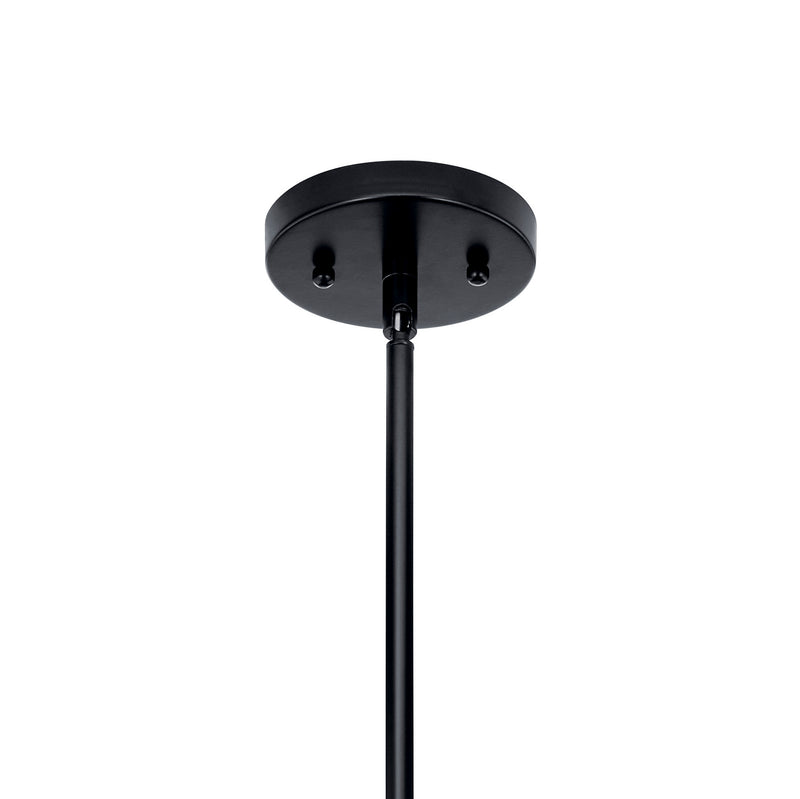 Kichler 44380BKCS One Light Mini Pendant, Black
