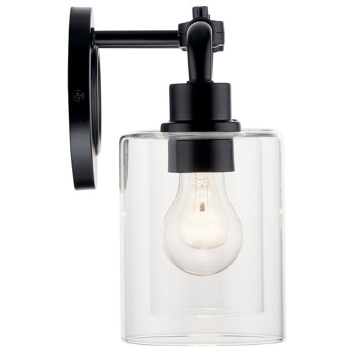 Kichler 45665BK Two Light Bath, Black