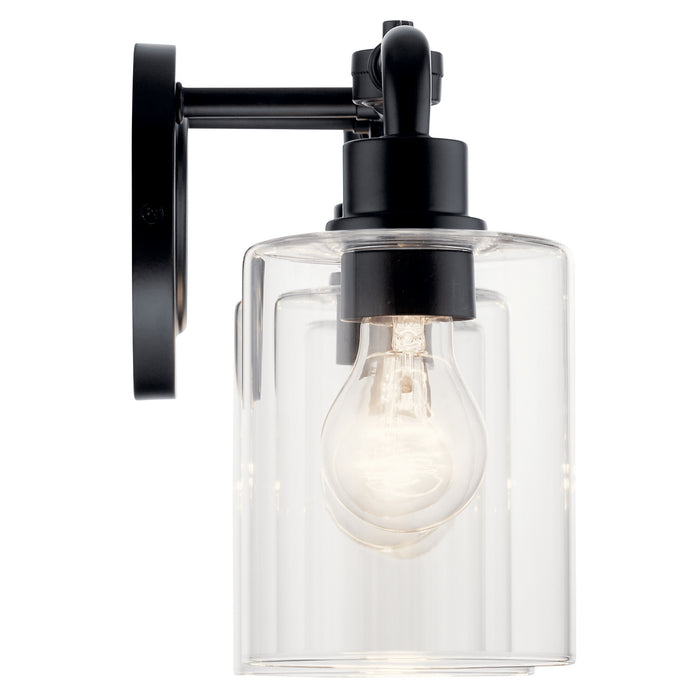 Kichler 45666BK Three Light Bath, Black