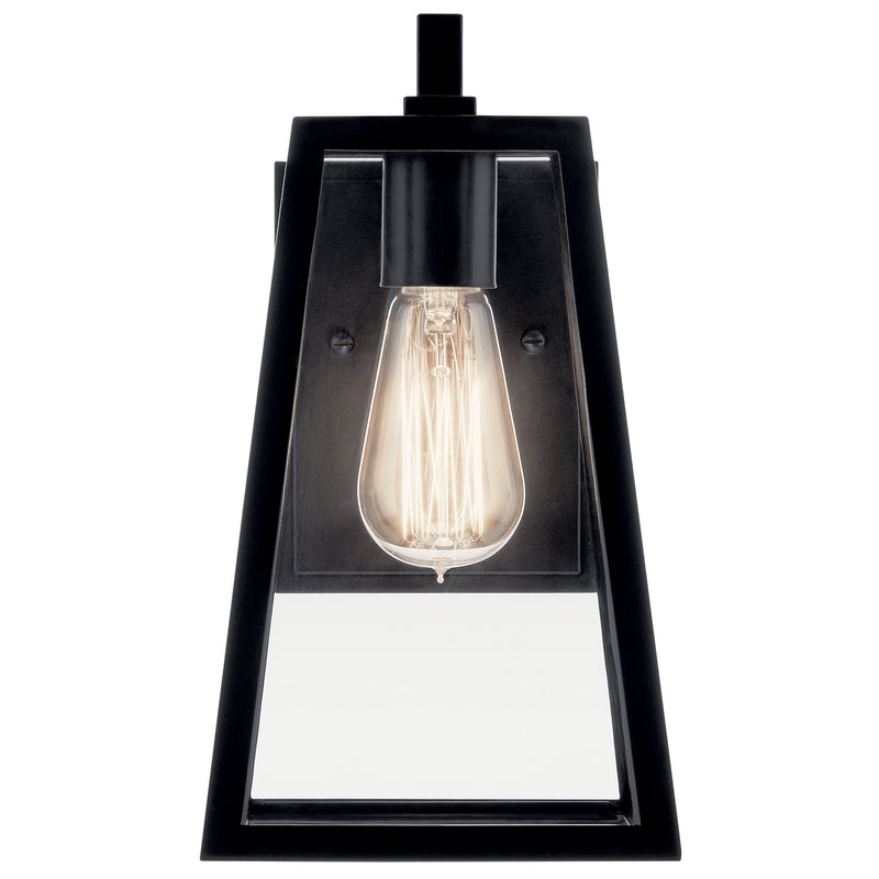 Kichler 49330BK One Light Outdoor Wall Mount, Black