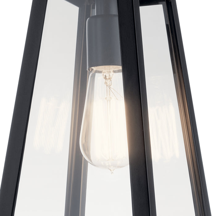 Kichler 49331BK One Light Outdoor Wall Mount, Black