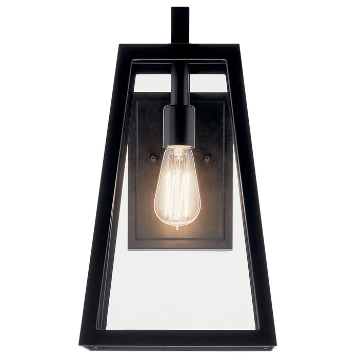 Kichler 49332BK One Light Outdoor Wall Mount, Black