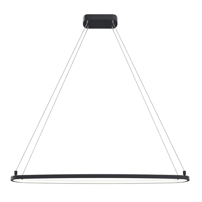 Kichler 84312MBK LED Chandelier, Matte Black