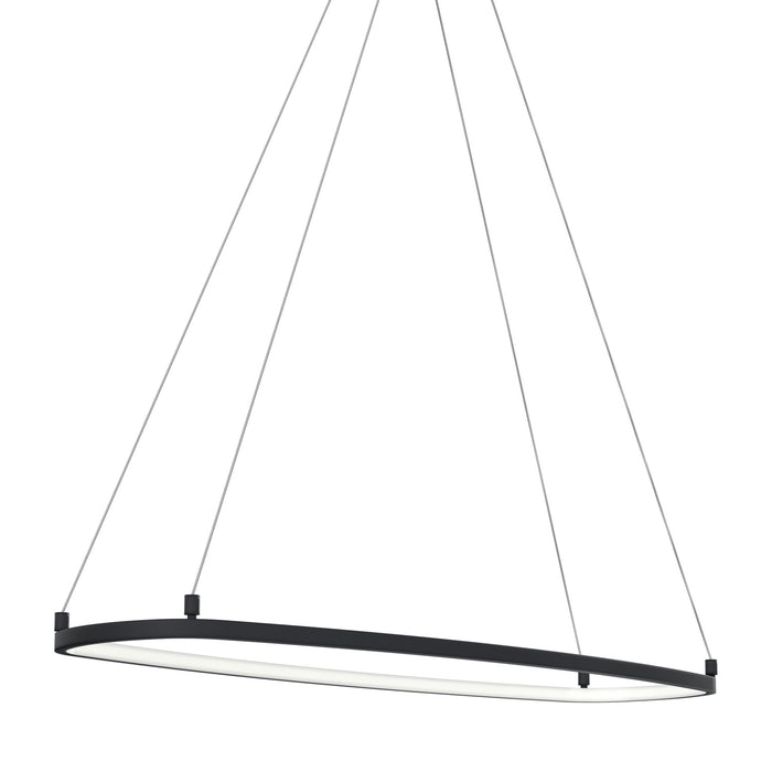 Kichler 84312MBK LED Chandelier, Matte Black
