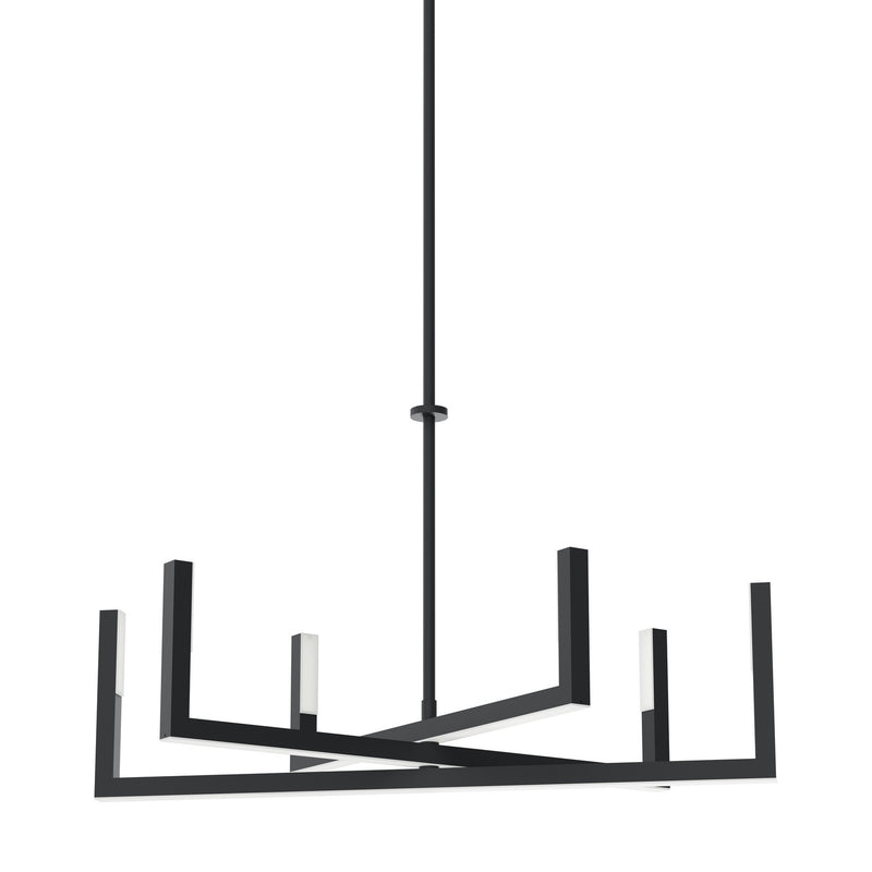 Kichler 84313MBK LED Chandelier, Matte Black