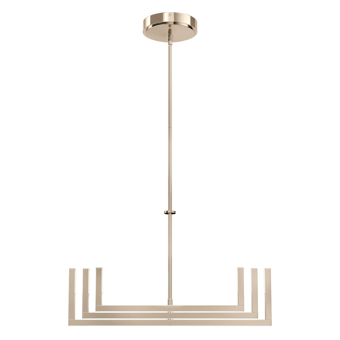 Kichler 84313PN LED Chandelier, Polished Nickel
