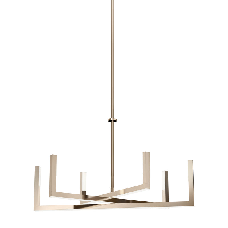 Kichler 84313PN LED Chandelier, Polished Nickel