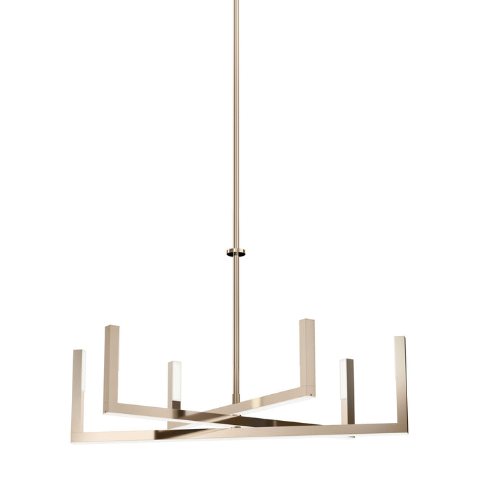 Kichler 84313PN LED Chandelier, Polished Nickel