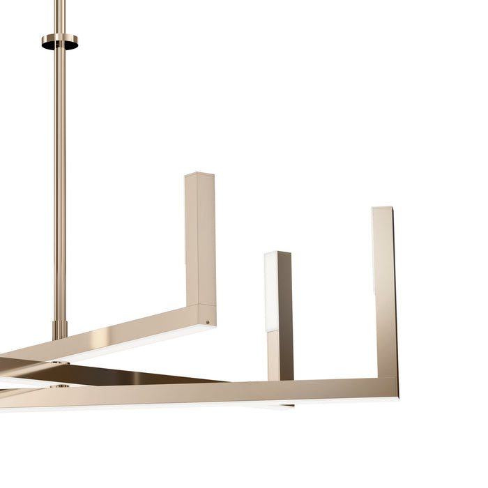 Kichler 84313PN LED Chandelier, Polished Nickel