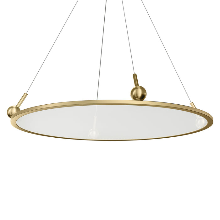 Kichler 84314CG LED Chandelier, Champagne Gold