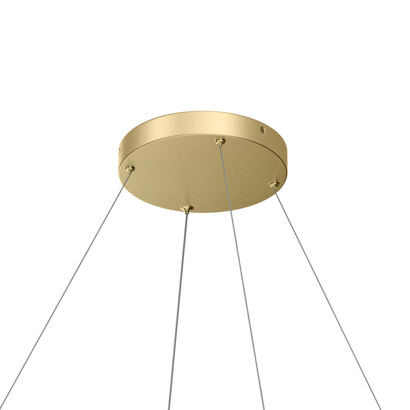 Kichler 84314CG LED Chandelier, Champagne Gold