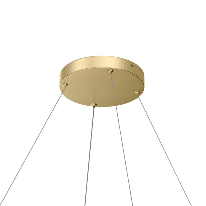 Kichler 84314CG LED Chandelier, Champagne Gold