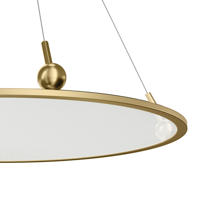 Kichler 84314CG LED Chandelier, Champagne Gold