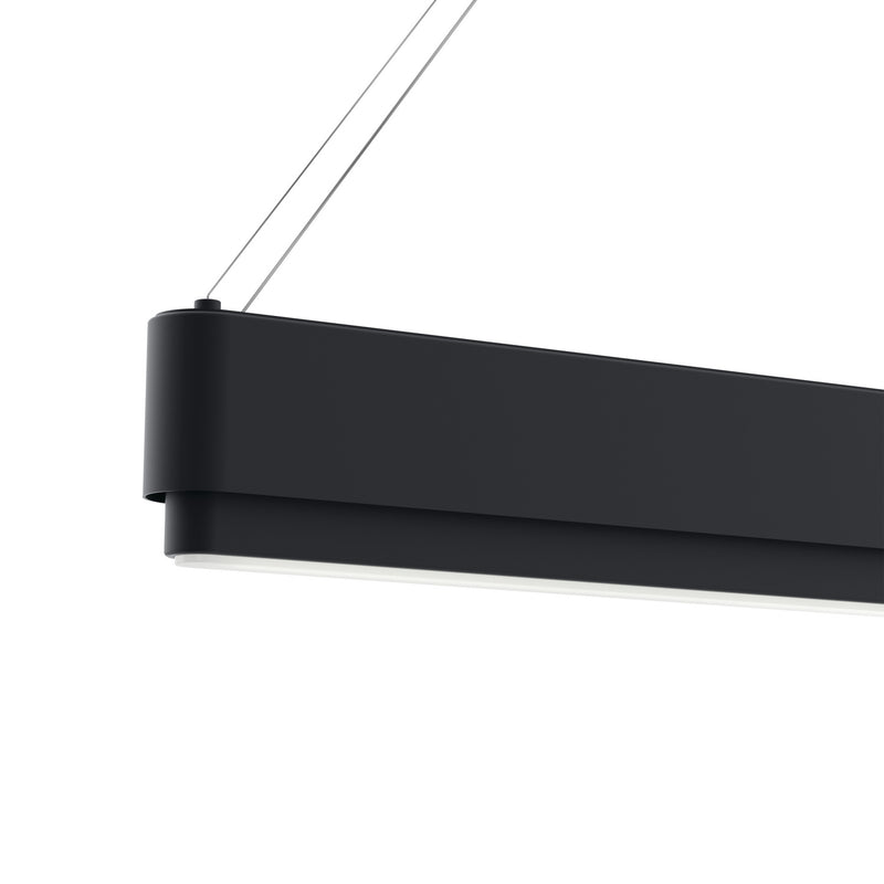 Kichler 84316MBK LED Linear Chandelier, Matte Black