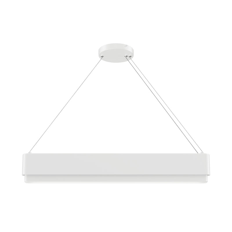Kichler 84316WH LED Linear Chandelier, White